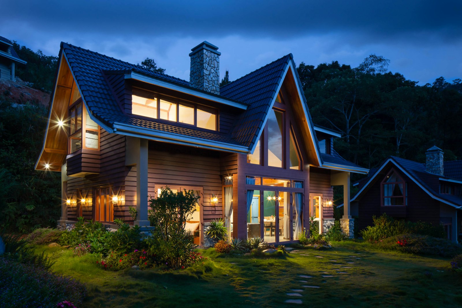 A warm, well-kept family home at dusk, ready for its next chapter